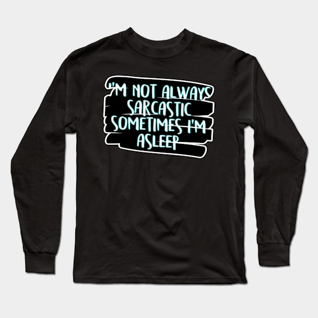 Texts Long Sleeve T-Shirt by Evolve's Arts 